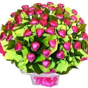 Love You This Much, Chocolate Bouquet (5 dozen hearts)