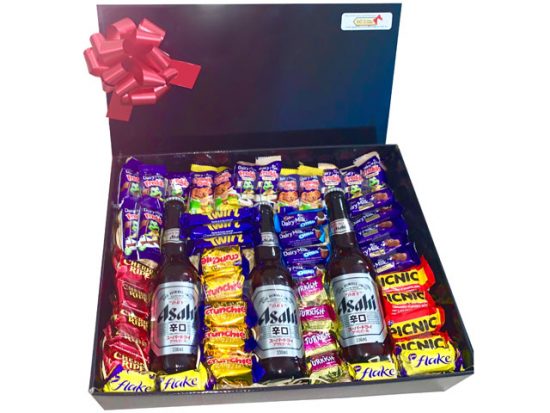 Asahi and Chocolates Gift Box