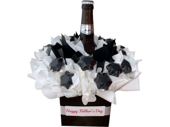 Cheers Dad, Asahi and Chocolate Bouquet