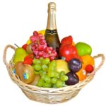 Fresh Fruit Basket with Chandon