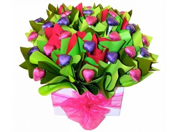 Hearts-a-Plenty Chocolate Bouquet 1 Hearts-a-Plenty Chocolate Bouquet