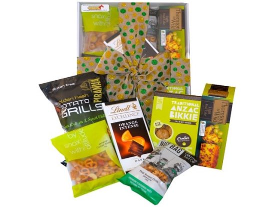 Green and Gold, Gourmet Gift Box