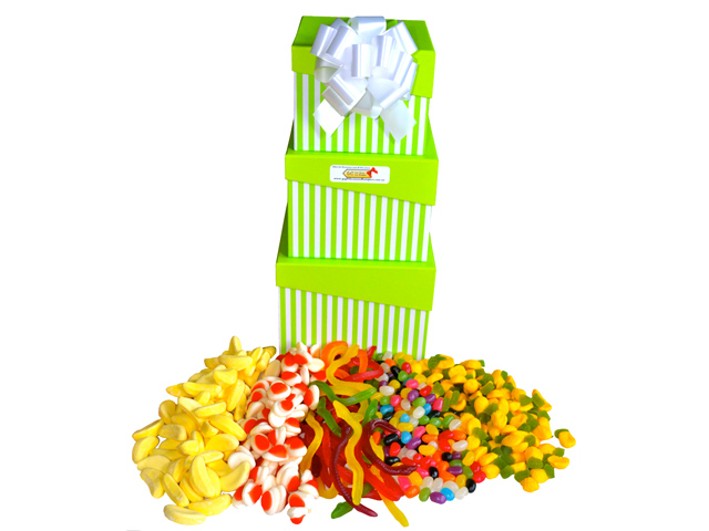 Lots of Lollies Gift Box Tower