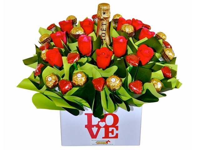 Moet Love, Chocolate Bouquet