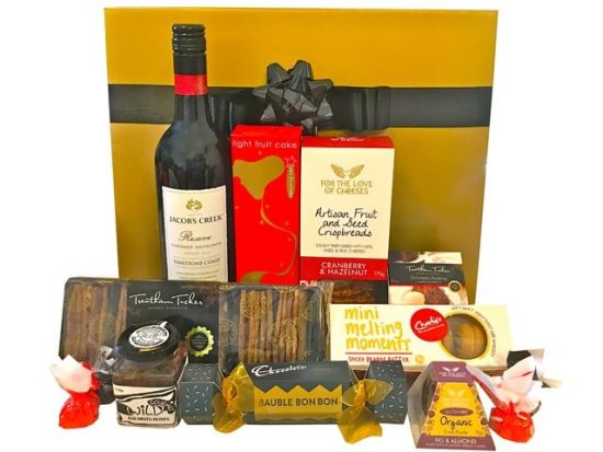 Red Wine and Nibbles Gourmet Gift Box