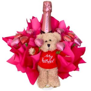 Rose Chandon Valentine Bouquet 1