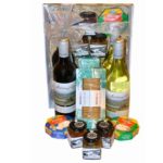 Antipasto, Cheese and Wine, Gourmet Gift Box 1