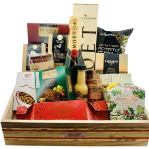 Magical Moet Christmas Gourmet Gift Hamper - Image 1