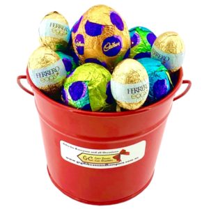 Bucket of Easter Chocolate Gift Tin - Image 1