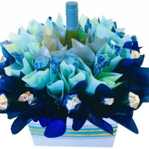 Oyster Bay Blue Chocolate Bouquet - Image 1