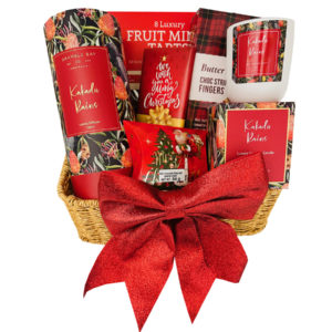 Kakadu Rains Luxury, Christmas Hamper Basket - Image 1